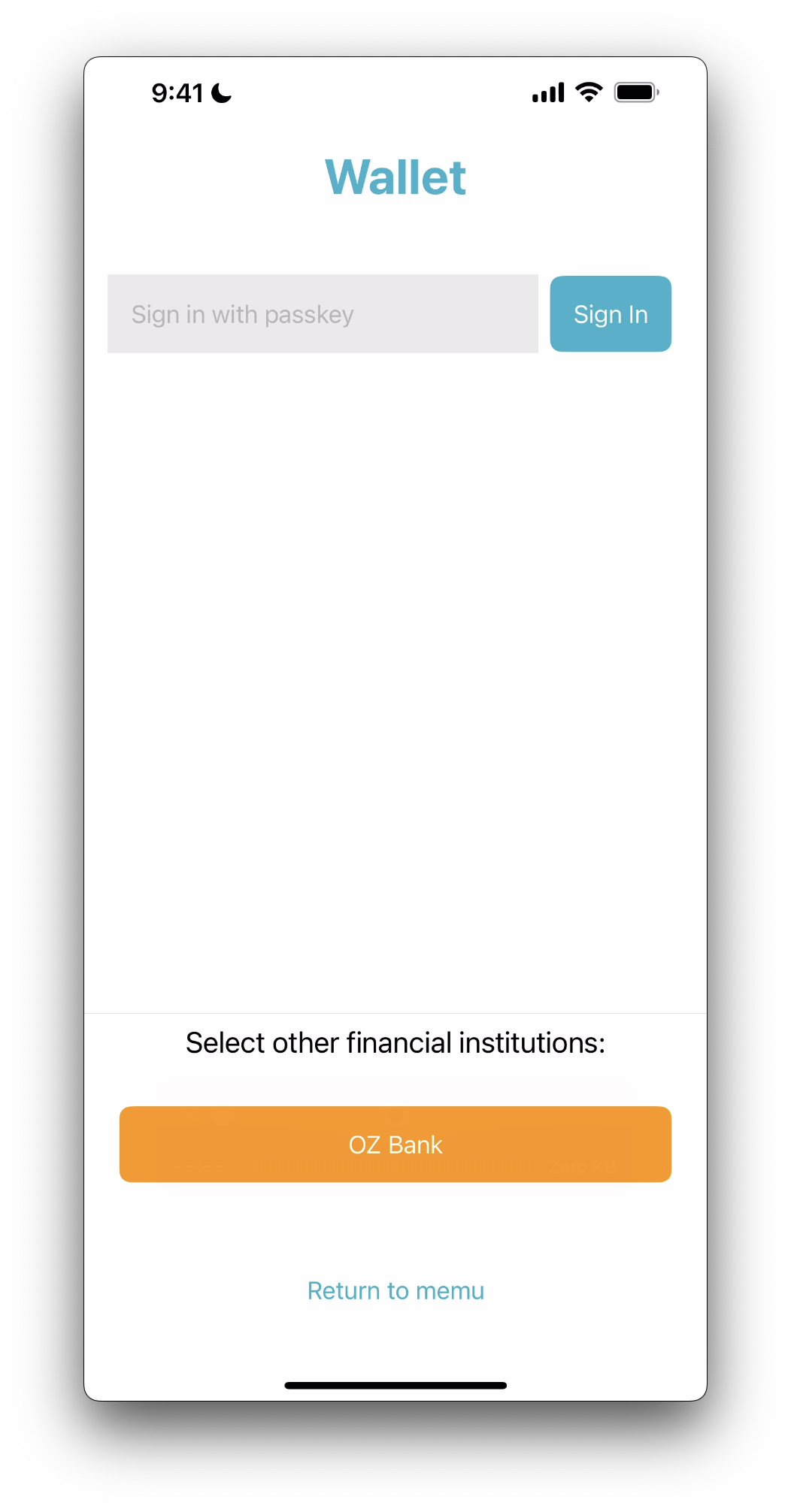 Example of Displaying a Fallback Login
